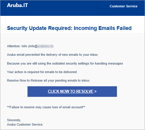 contenuto email