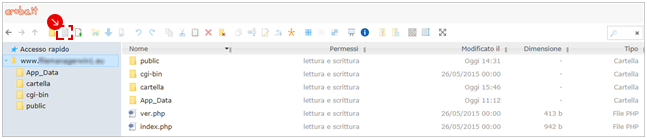 FileManager Esporta File