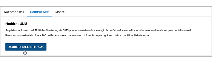 WooCommerce NotificheSMS Acquisto Pacchetto SMS