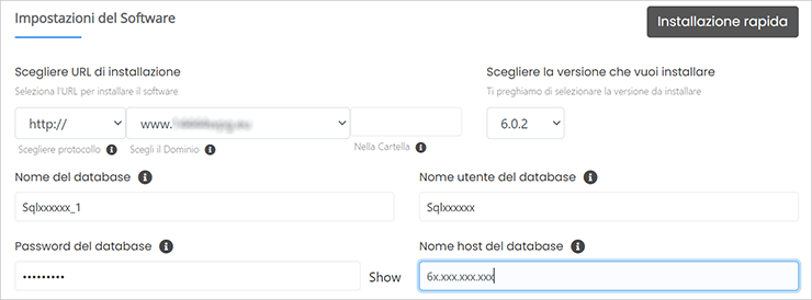 Softaculous App Installer: installare nuove applicazioni